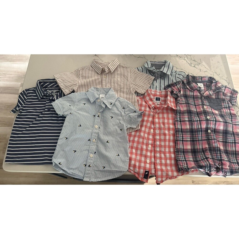 Set of 6 polos size 12 months